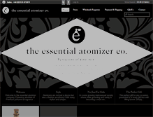 Tablet Screenshot of essentialatomizer.com